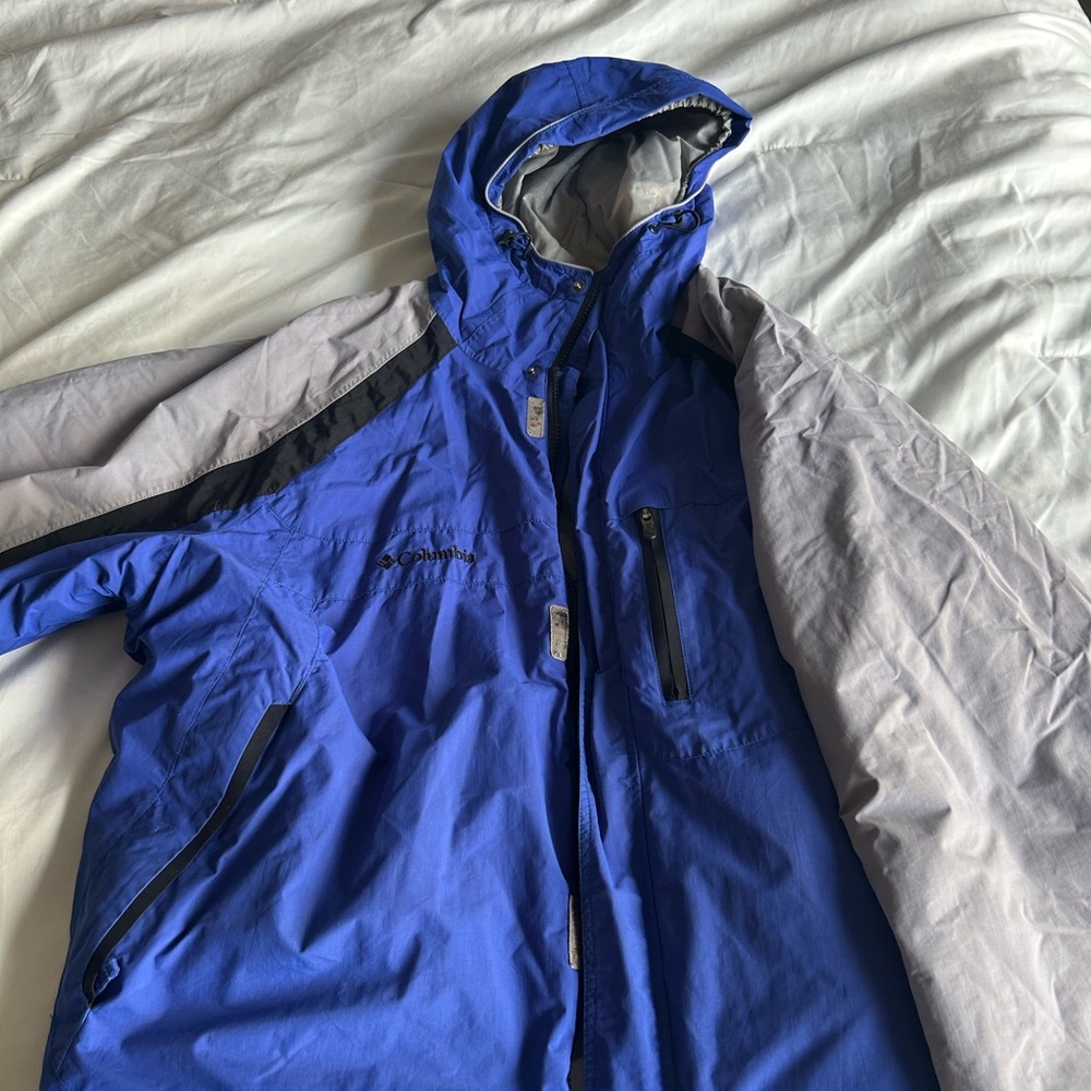 Columbia Men's Performance Jacket in Blue and Gray
